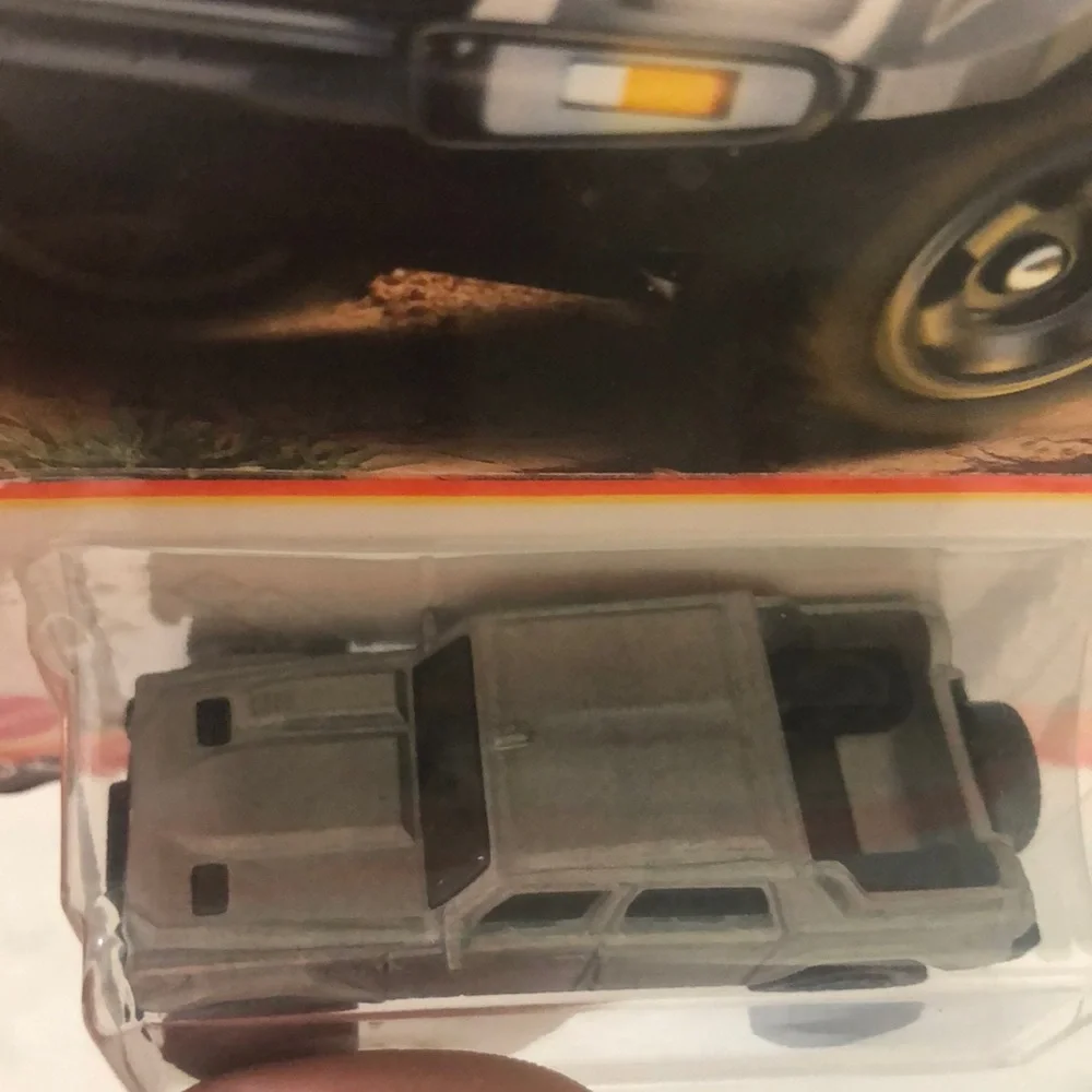 Matchbox Silver Lamborghini LM002 Toy Car